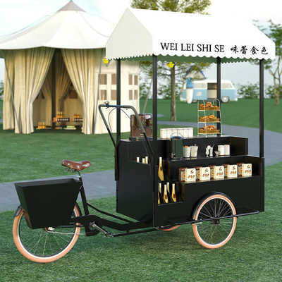 200kg 容量 カスタマイズされた色 ファストフードカート バイク 電気食品 アイスクリーム トラック