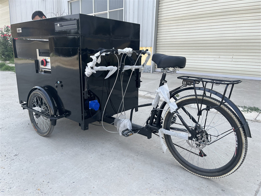 電動太陽光パネル 簡単かつ便利な操作のための食品三輪車 277*210*70cm