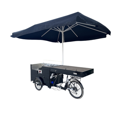 コーヒーカート 便利な食品サービス用の食品販売自転車 L2700*W800*H2200mm