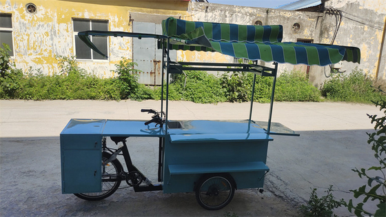 カスタマイズされた電圧三輪車 自転車 コンテナ 0-10000電圧のフードトラック
