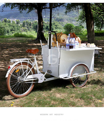 250*124*135cm 缶詰用 コーヒー 食品 貨物・容量付きの三輪車