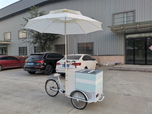 220V/380V 電圧自転車トレーラー 氷や新鮮な果物を販売する車