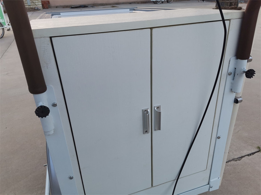 220V/380V 多機能屋外アイスクリーム自転車カート ホットドッグ食品自転車 80kg容量