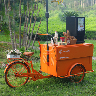 150*70*230cm トライサイクル 食品車 ロサンゼルス郡の究極の味の体験