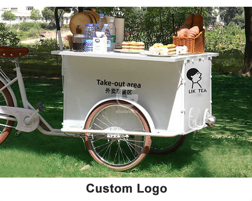 150*70*230cm トライサイクル 食品車 ロサンゼルス郡の究極の味の体験
