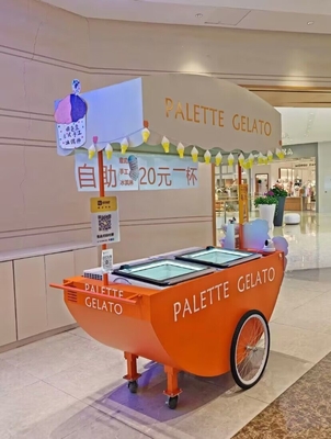 モバイルバー/ビールカート/三輪車/リクショ・サイクル 小規模コーヒー企業用 食品自転車