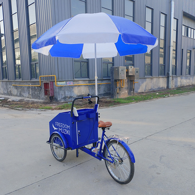 トライサイクルストリート モバイル・ファーストフード バイクの販売カート カスタマイズされた料理設備