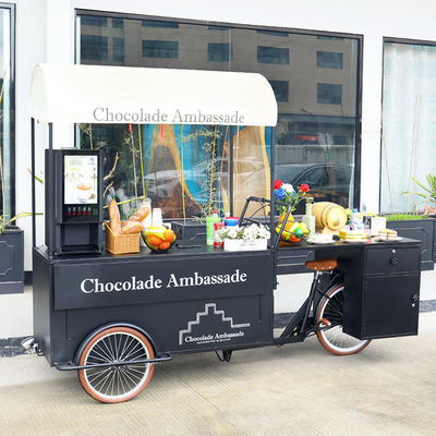アメリカ市場 オーダーメイド アイスクリーム 自転車 100kg 容量の食料車