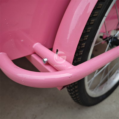 高生産性の果物や花をストリート三輪車で販売するカート