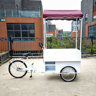 デザイン アイスクリームとパンケーキ 食品 自転車 貨物 自転車 冷凍食品生産に最適