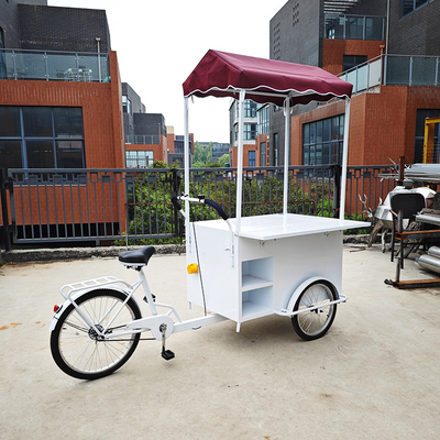 デザイン アイスクリームとパンケーキ 食品 自転車 貨物 自転車 冷凍食品生産に最適