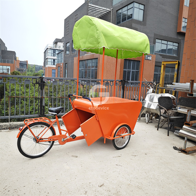ヨーロッパ ストリート 貨物 バイク コーヒー 貯蔵庫 電気 三輪車