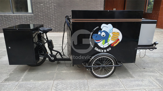 ストリート・フード・カート クリープ・カート 製造工場用モバイル・三輪自転車