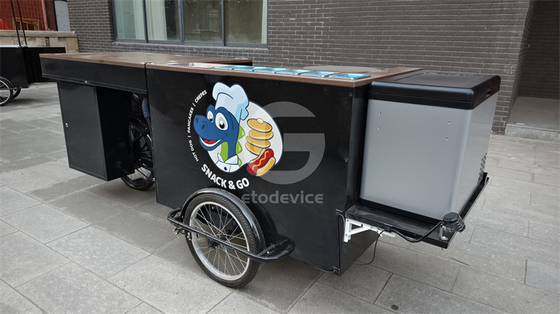 ストリート・フード・カート クリープ・カート 製造工場用モバイル・三輪自転車