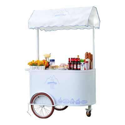 アイスクリーム プッシュカート 貨物 三輪車 移動食品事業