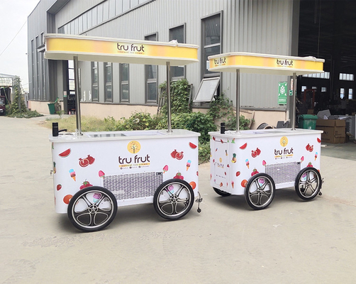 フード バイク カー アイス クリーム: お菓子 を 売る 刺激 的 で 現代の 方法