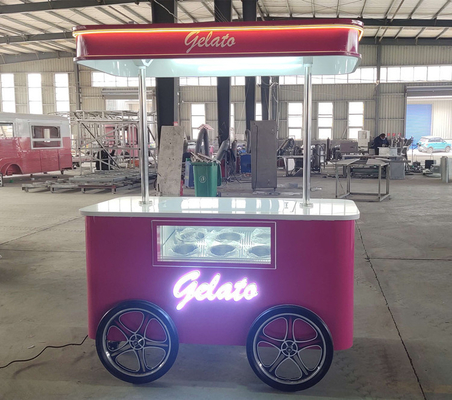 アメリカ 標準アイスクリームトラック 食料車 ポップアイスクリーム車