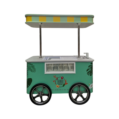 ホットセール 人気ストリートアプリケーション ゼラトカート イタリアンアイスクリームカート CE