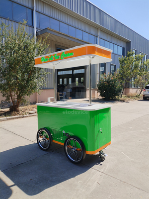 Jekeen カスタマイズされたゼラト ペダリング 販売バン アイスクリーム 食品自転車