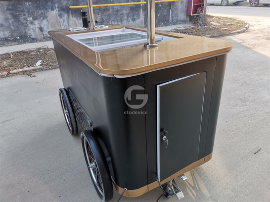 ヴィンテージ アイスクリームカート 自転車 アイスクリーム 手押しカート イタリアン ゼラト アイスクリーム