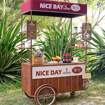 ハンドプッシュコーヒー バイク 携帯カフェ用の新デザインの三輪車