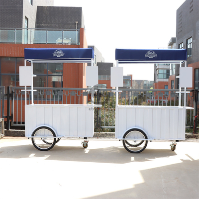 コーヒー バイセル カート ハンド プッシュ トライサイクル 移動型コーヒー ビジネス