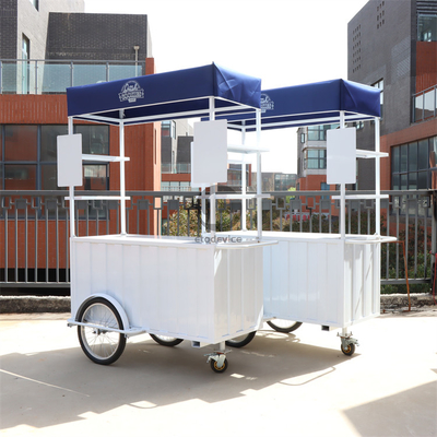 アイスクリーム バイク 貨物車 移動食品事業用の三輪車