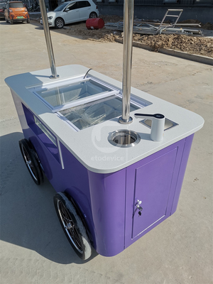 夏人気ストリートアプリケーション ゼラトカート イタリアンアイスクリームカート CE