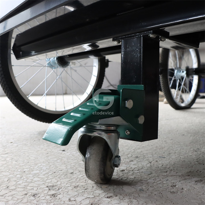 カスタマイズされた色 モバイル自転車 食品カート ハンドプッシュタイプ 長寿命