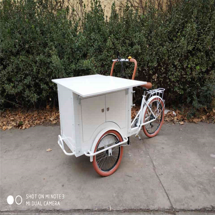 高生産性のカスタマイズされた三輪 コーヒー 食品自転車 食品飲料生産
