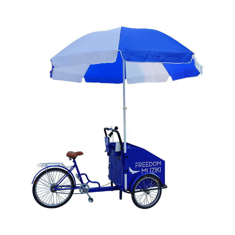 220V/380V 移動式ストリートフードバイク 販売カート 三輪車 操作・設置が簡単