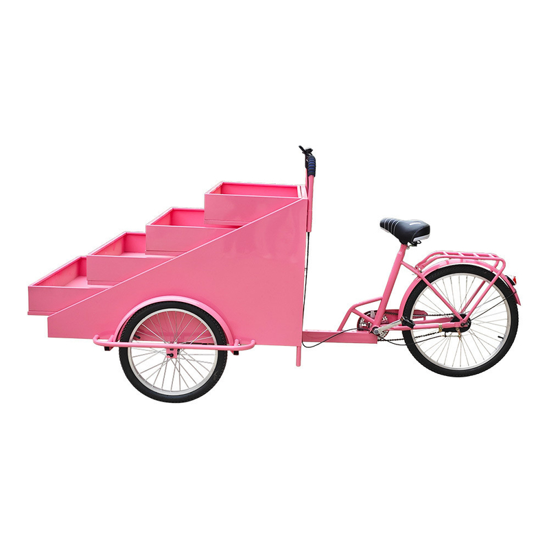 カスタマイズされた電動パンバイク 缶詰の野菜と果物のためのOEMモバイル三輪車