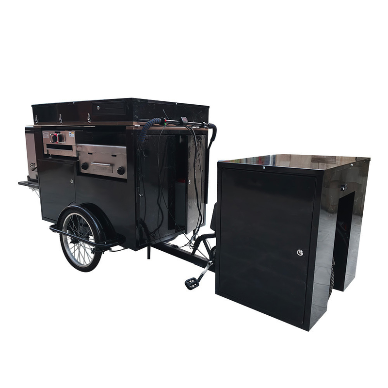 ストリート・フード・カート クリープ・カート 製造工場用モバイル・三輪自転車