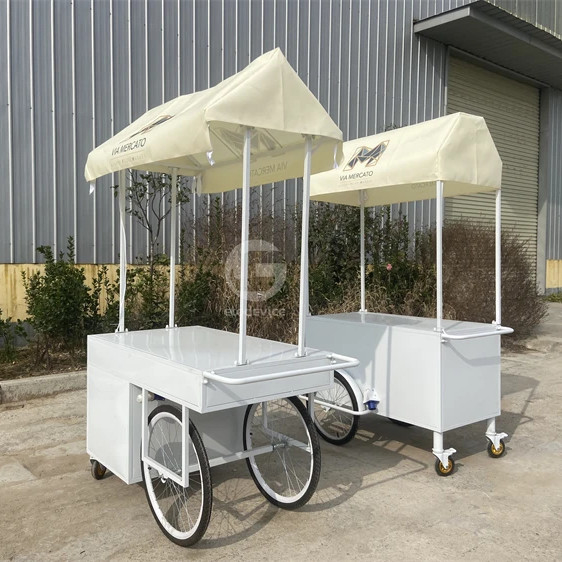 飾り付け モダンデザイン スター ホテル ディスプレイ 自転車 レストラン アイスクリーム 自転車カート