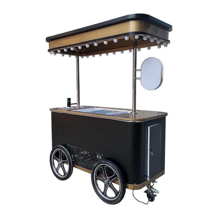 ヴィンテージ アイスクリームカート 自転車 アイスクリーム 手押しカート イタリアン ゼラト アイスクリーム